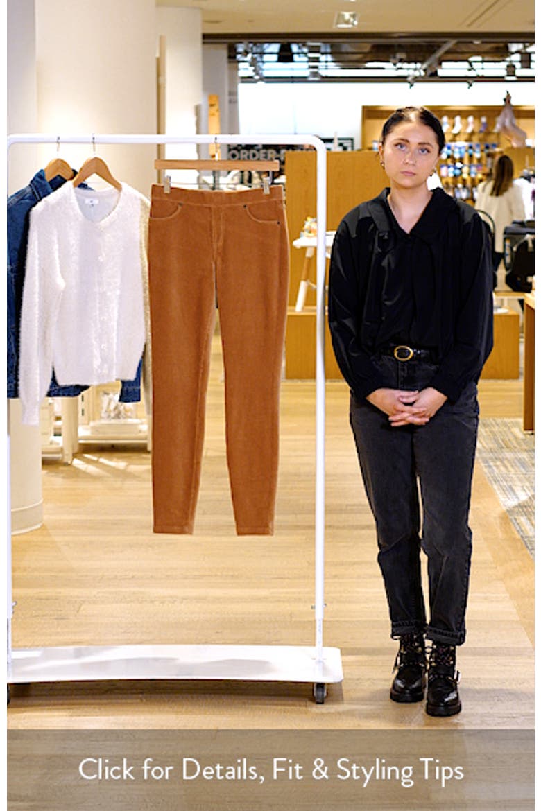 Classic Stretch Corduroy Leggings video