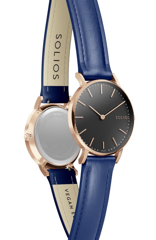 Solios Watches The Solar Classic | Black Dial