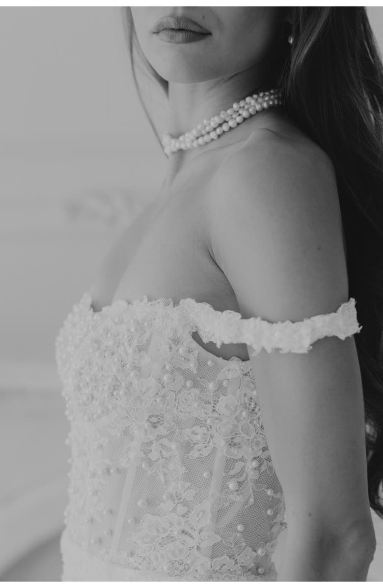 Untamed Petals Estella Mini Dress, Alternate, color, Ivory