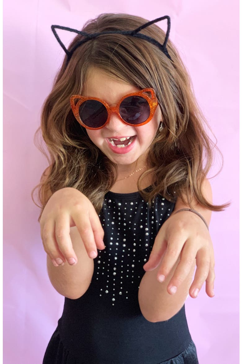Aliyah Cat Eye Sunglasses, Alternate, color, PEACH