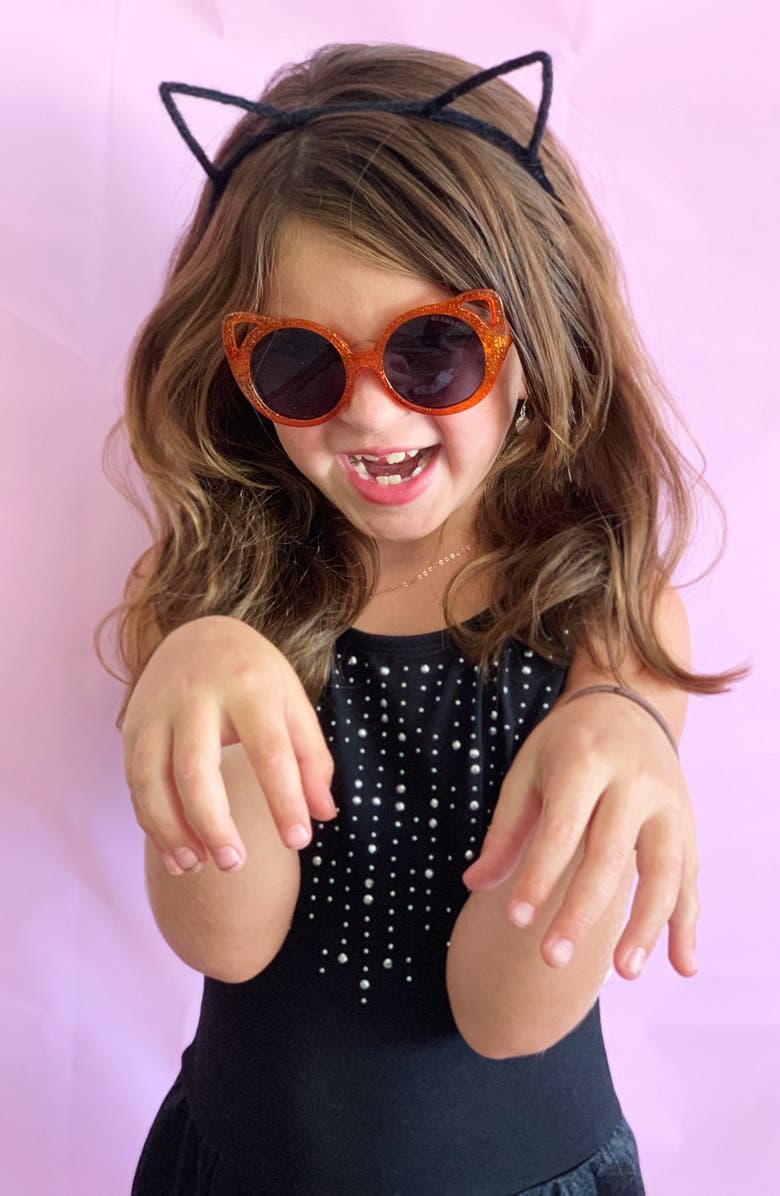 GlamBaby Aliyah Cat Eye Sunglasses, Alternate, color, Peach