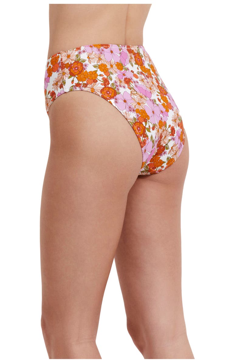 Flirtt Gottex Vintage Florals High Rise Swim Bottom, Alternate, color, Multi