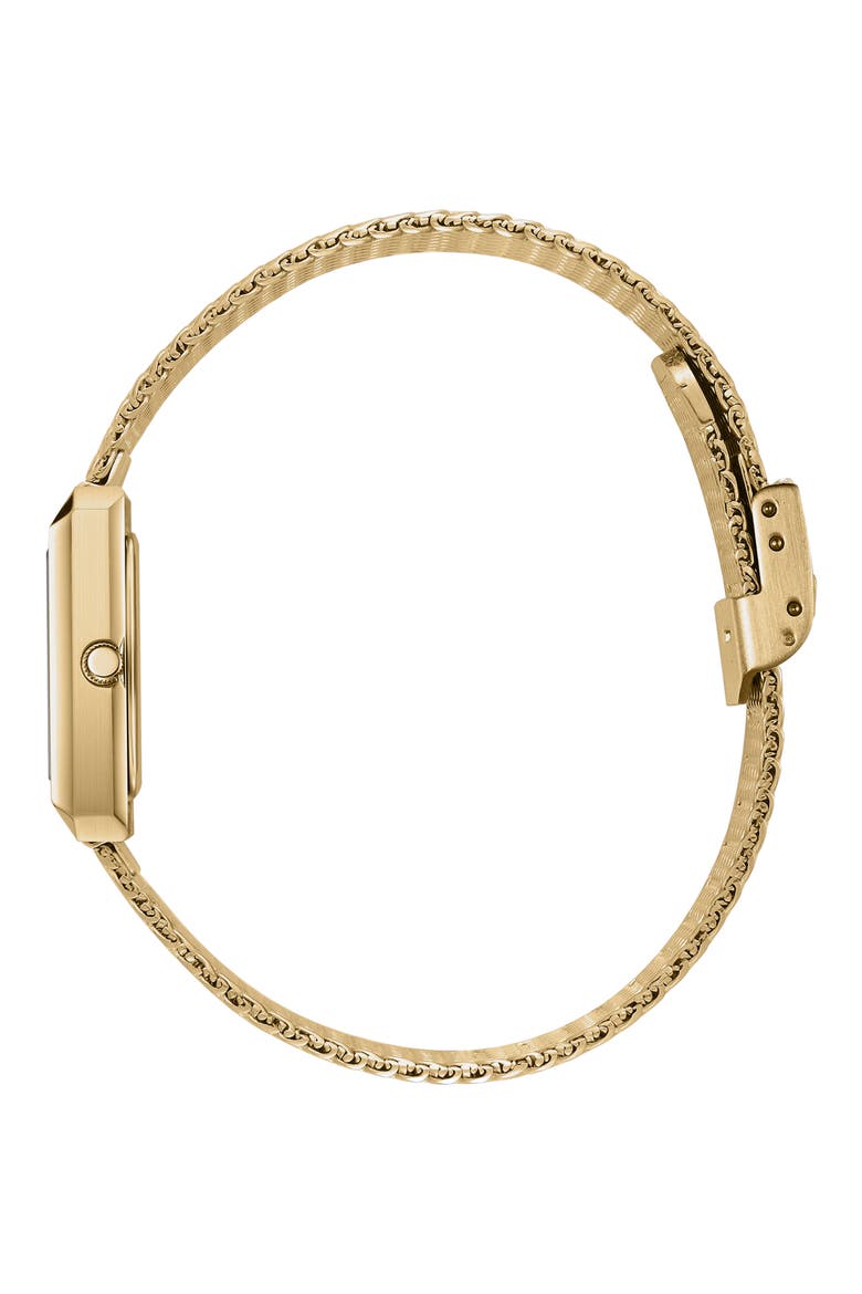 Virgil Tethered Mesh Strap Watch, 20mm, Alternate, color, 18K GOLD