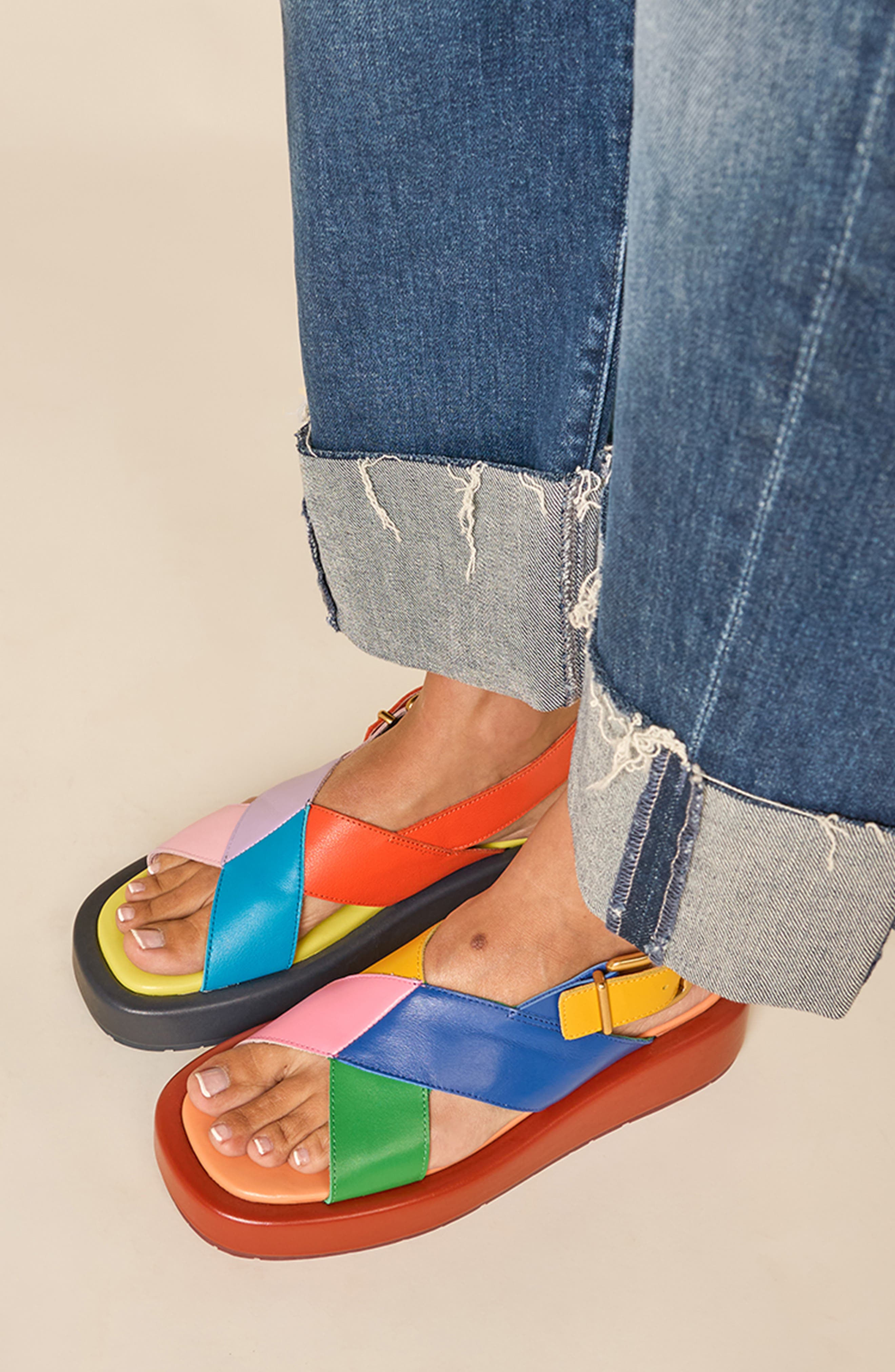 Anto Slingback Flatform Sandal, Alternate, color, Solimar