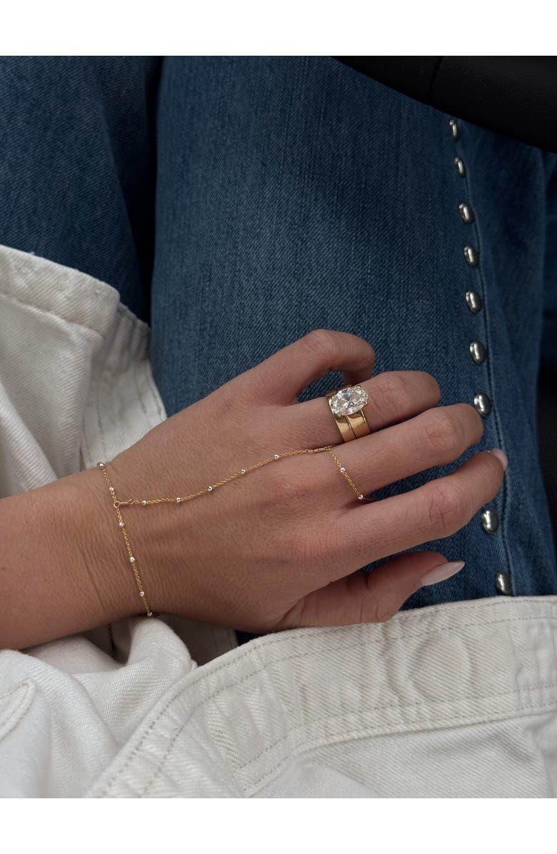 Set & Stones Austen Hand Chain, Alternate, color, Gold