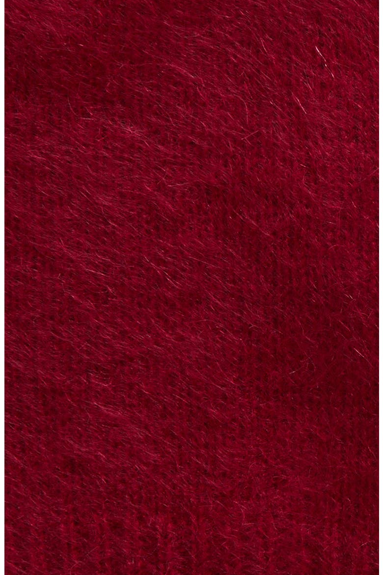Brushed Cashmere Tech Gloves, Alternate, color, RED RUMBA