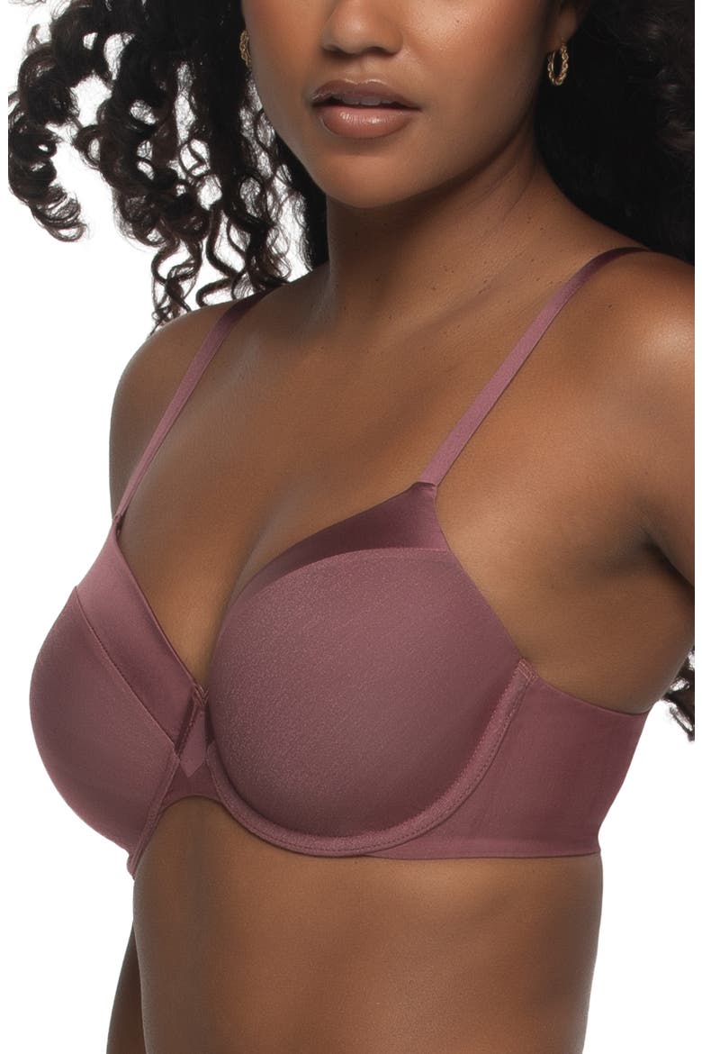 Lustre Underwire Contour Bra, Alternate, color, NOCTURNE