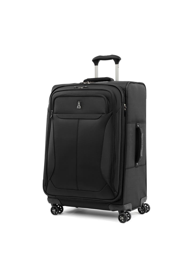 Tourlite Softside Expandable 2 Piece (21"/25") Spinner Luggage Set, Alternate, color, Black