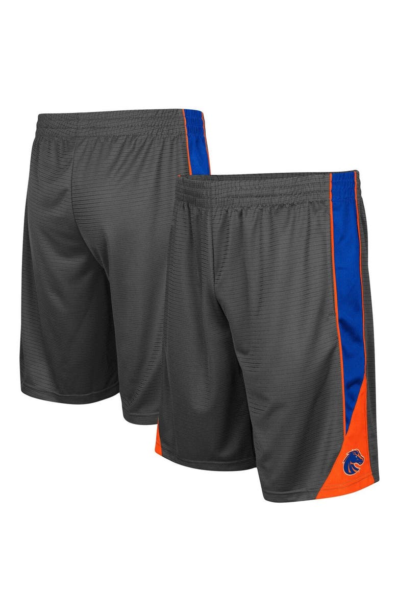 COLOSSEUM Men's Colosseum Charcoal Boise State Broncos Turnover Shorts, Main, color, Charcoal