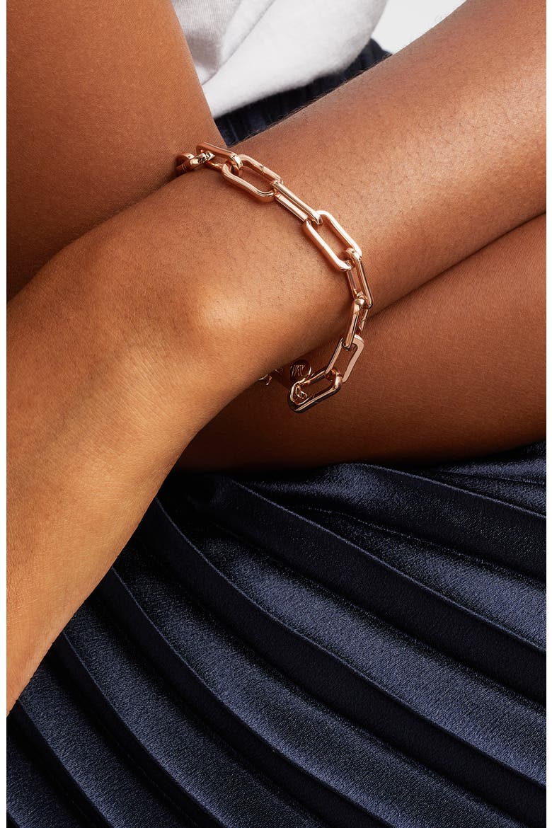 Alta Capture Charm Bracelet, Alternate, color, ROSE GOLD