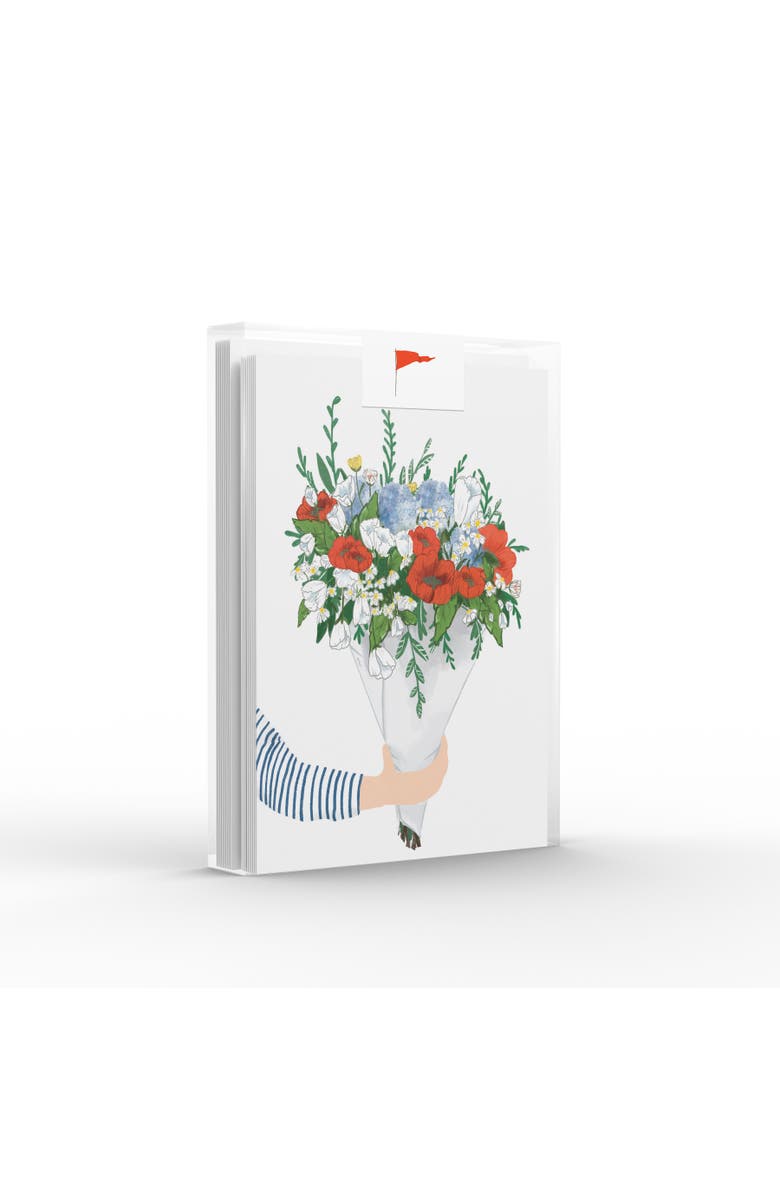 Ramus & Co Summer Bouquet Greeting Card Pack Set, Main, color, Multi-Pack