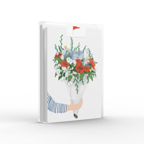 Summer Bouquet Greeting Card Pack Set (8 ct.)