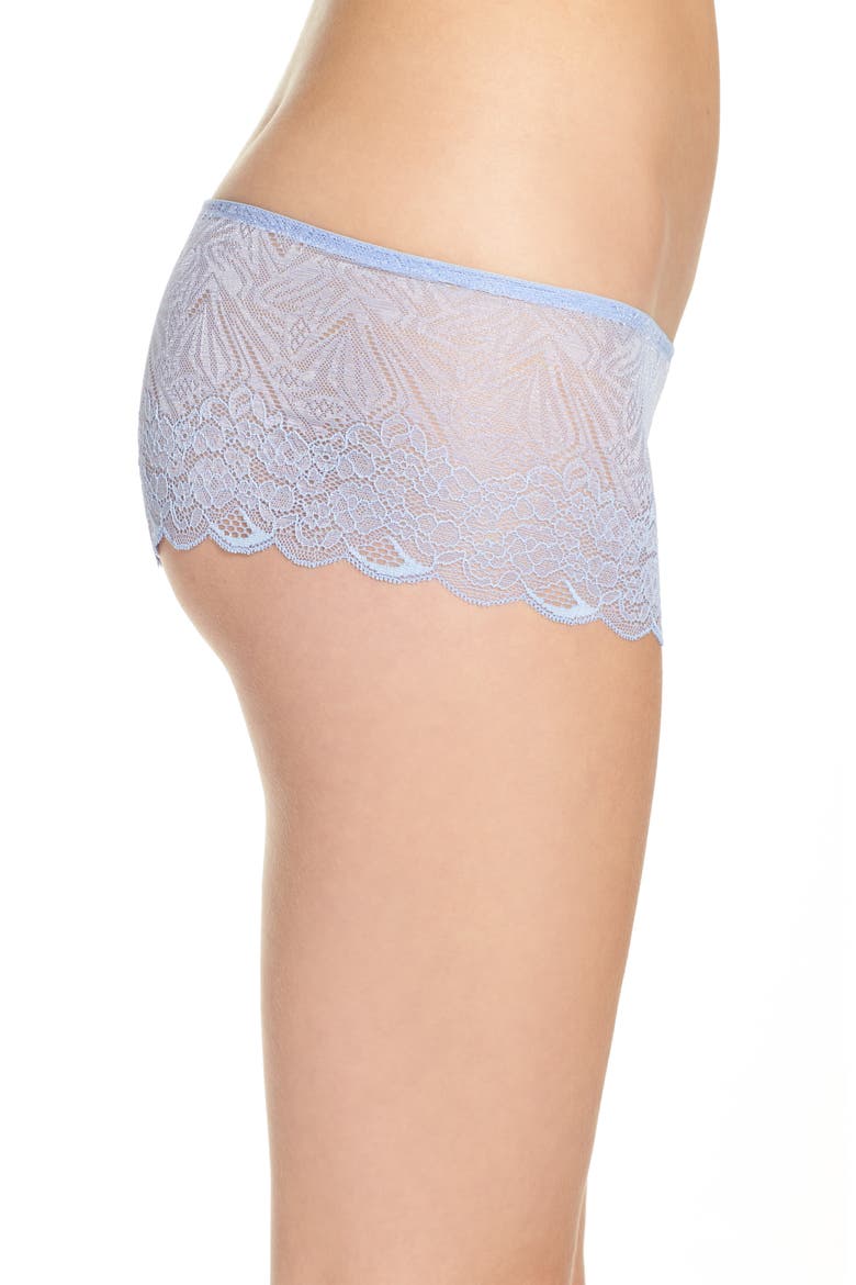 Lace Boyshorts, Alternate, color, RAIN-WASHED PERIWINKLE