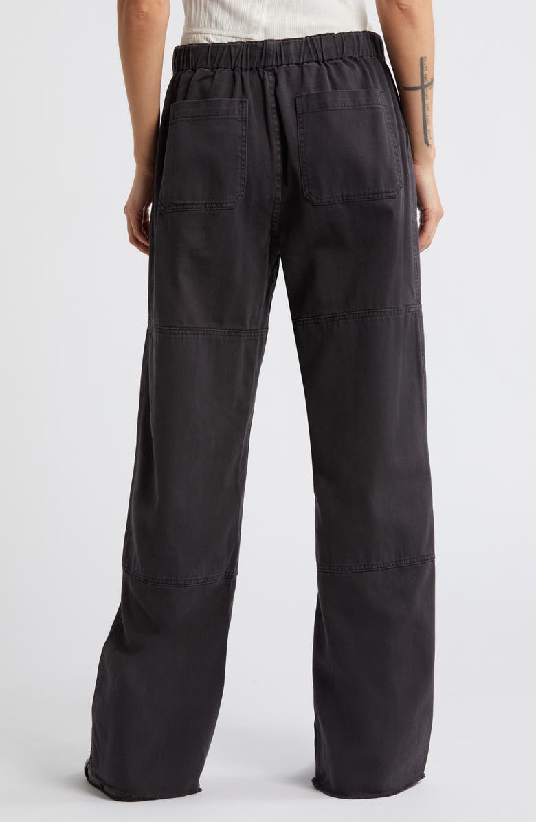 Re/Done Beach Wide Leg Denim Pants, Alternate, color, 