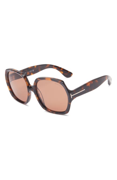 Tom Ford 54mm Square Sunglasses In Multi