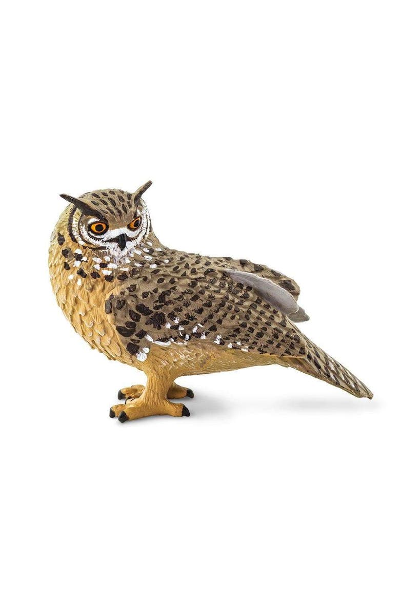 Safari Ltd. Eagle Owl Kids Toy Figure, Main, color, NO COLOR