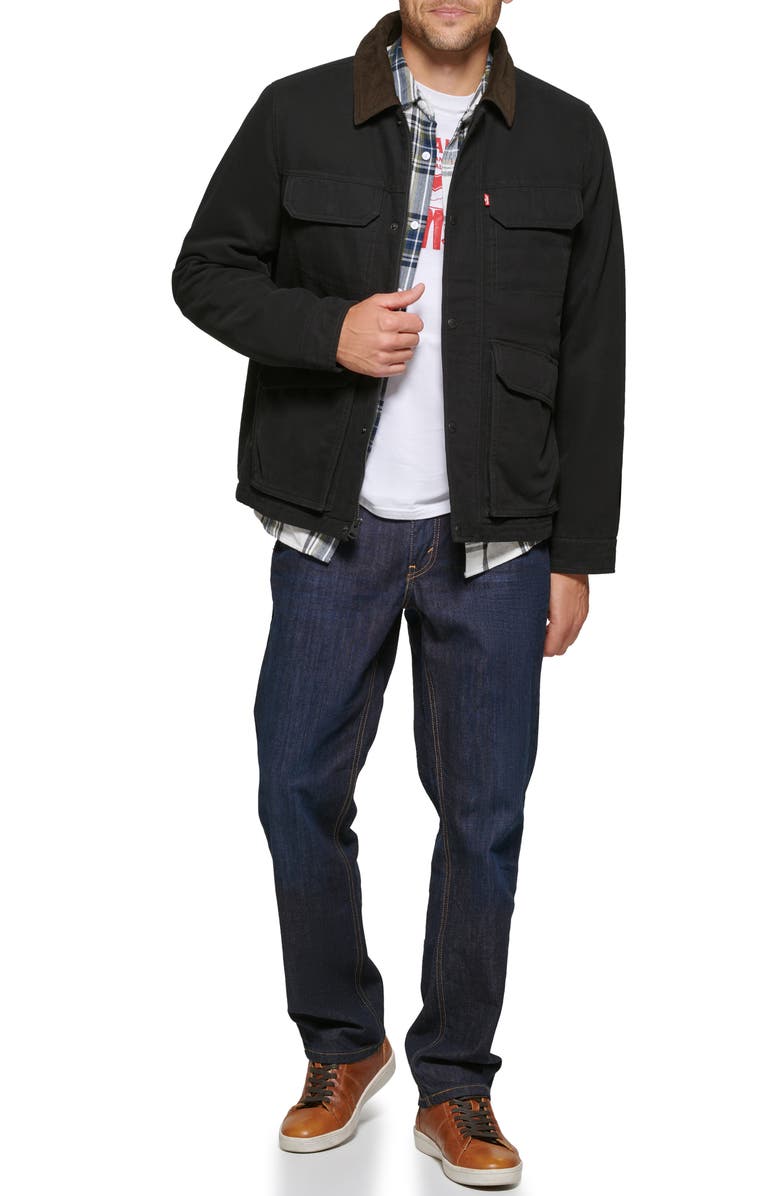 Levi's<sup>®</sup> Cotton Canvas Field Jacket, Alternate, color,