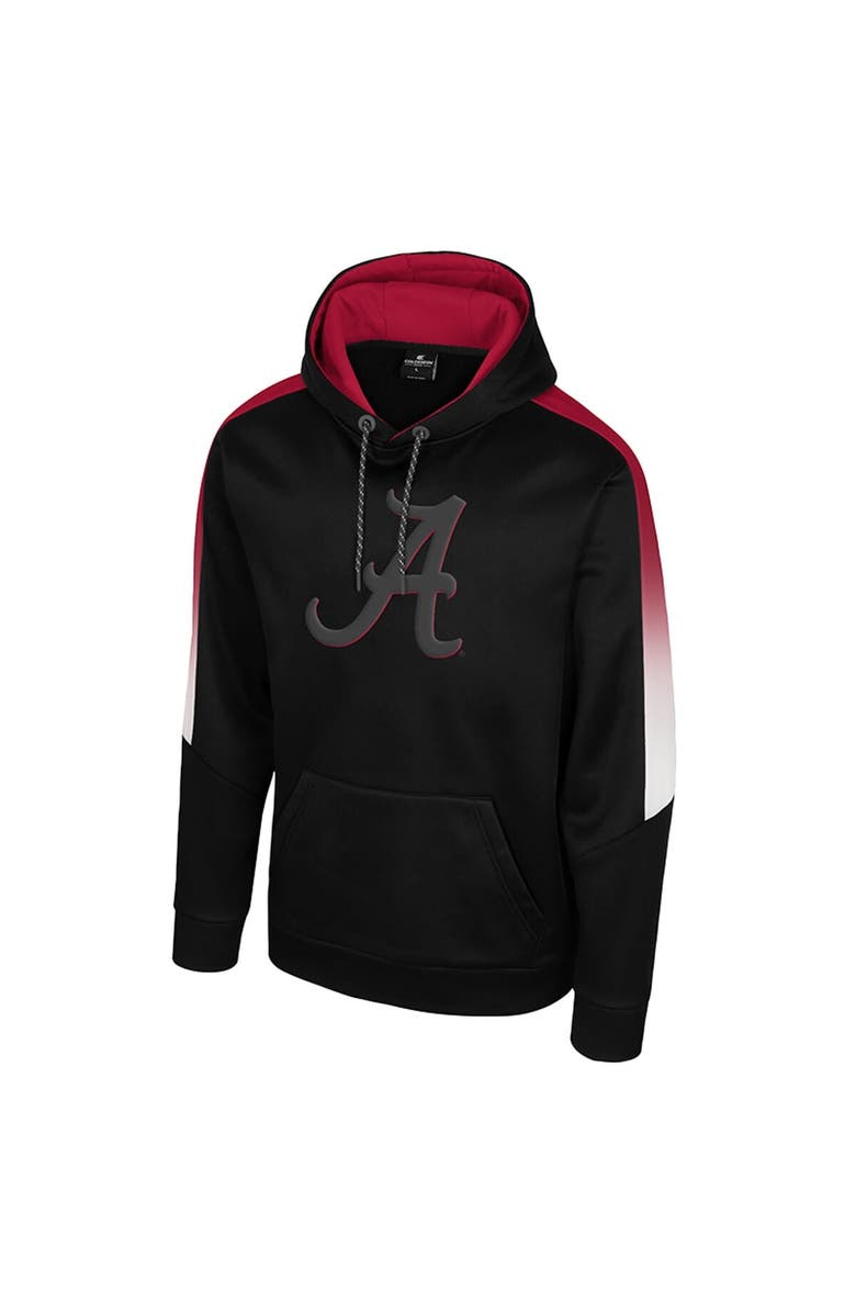 COLOSSEUM Men's Colosseum Black Alabama Crimson Tide The Gang Blackout Hoodie, Alternate, color, Black