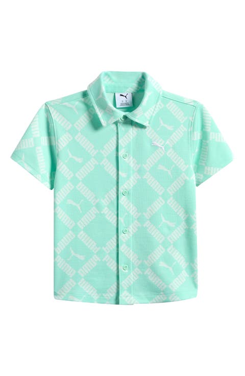 Kids' Club Pack Knit Button-Up Shirt (Big Kid)