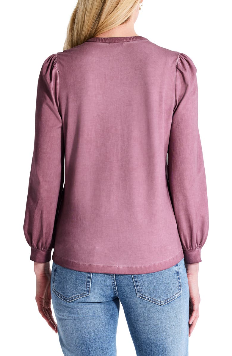 NZT by NIC+ZOE Perfect Knit Henley Top, Alternate, color, 