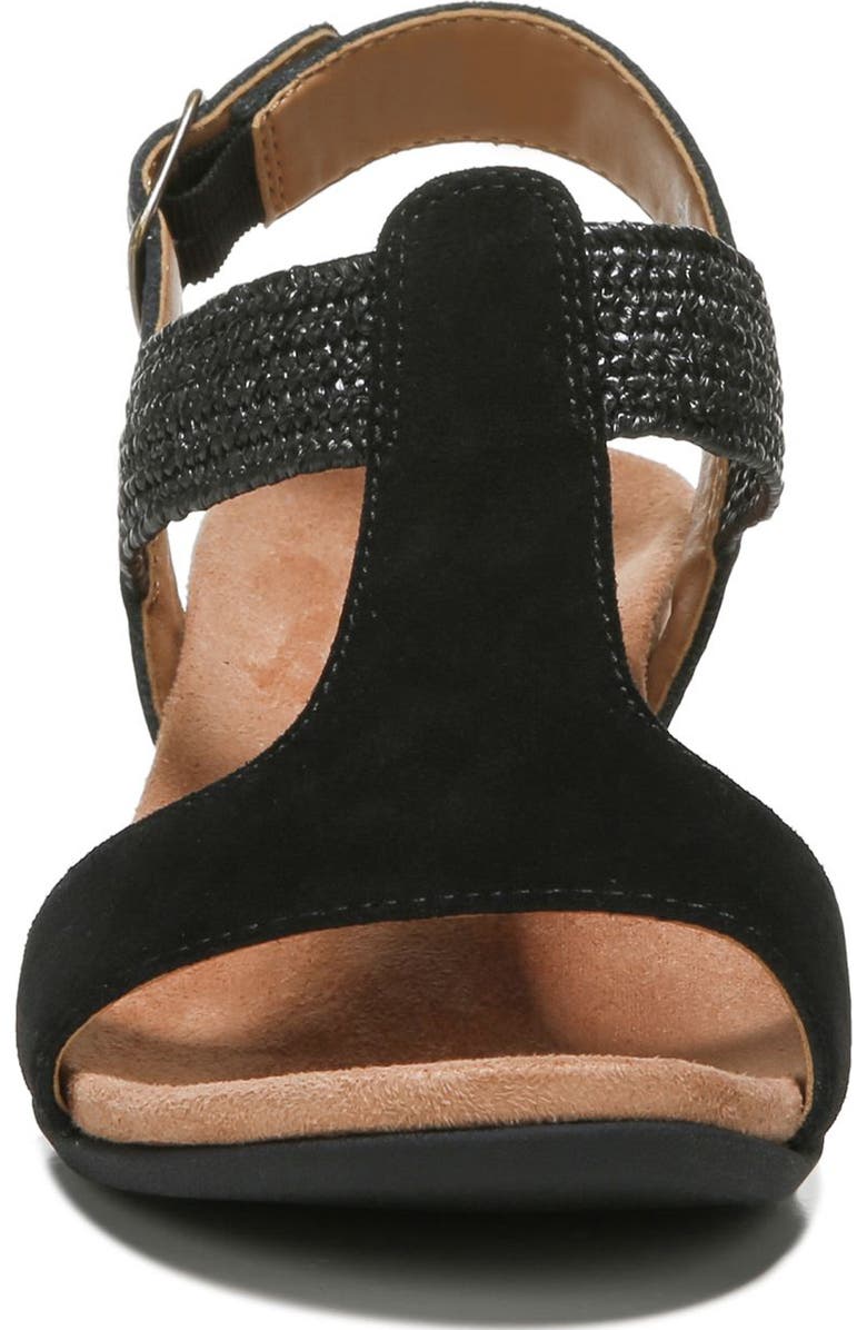 Vionic Kaytie T-Strap Wedge Sandal, Alternate, color,