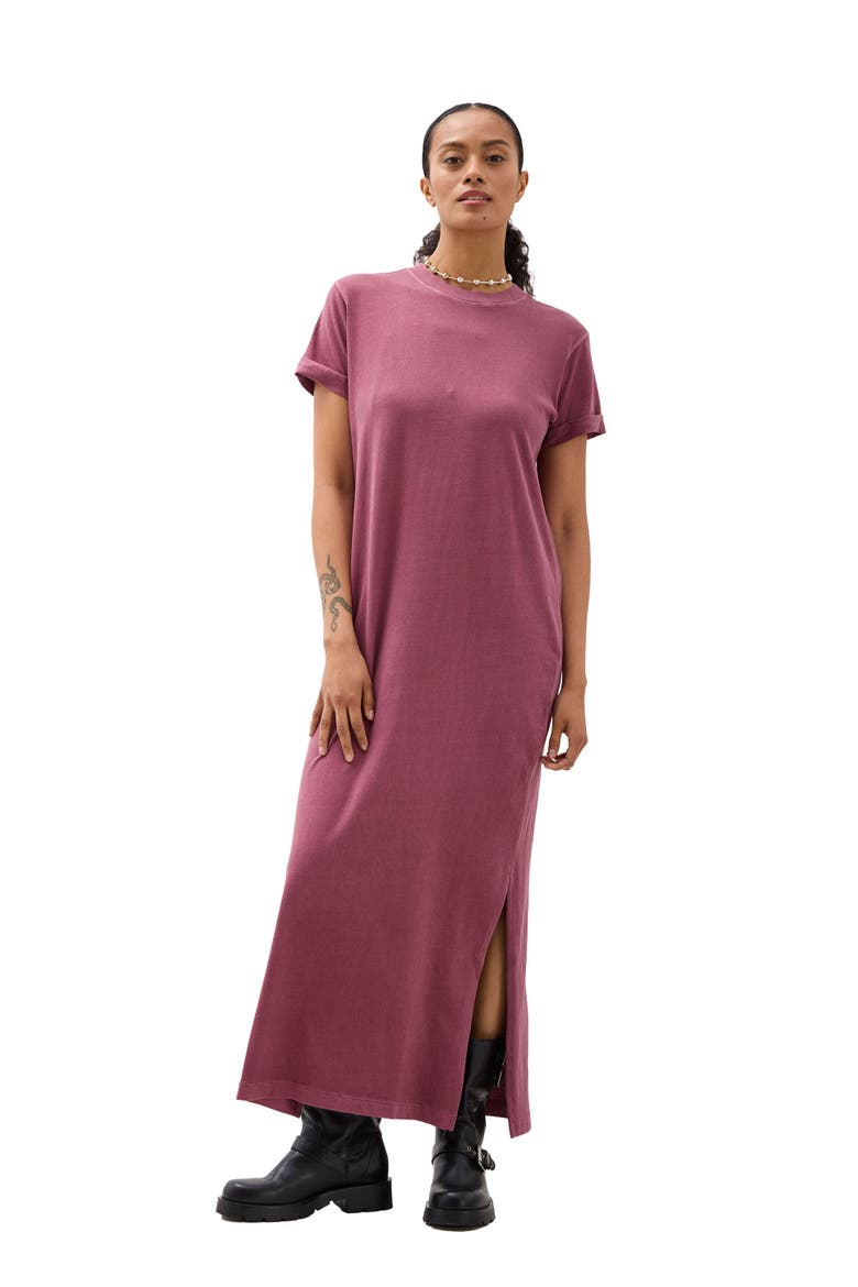 burgundy t shirt dress Richer Poorer Women's Relaxed T-Shirt | Size Small You can dress it styleattribute-bridesmaid black The Normal Brand Deep Rush Service:With Rush+$20.00