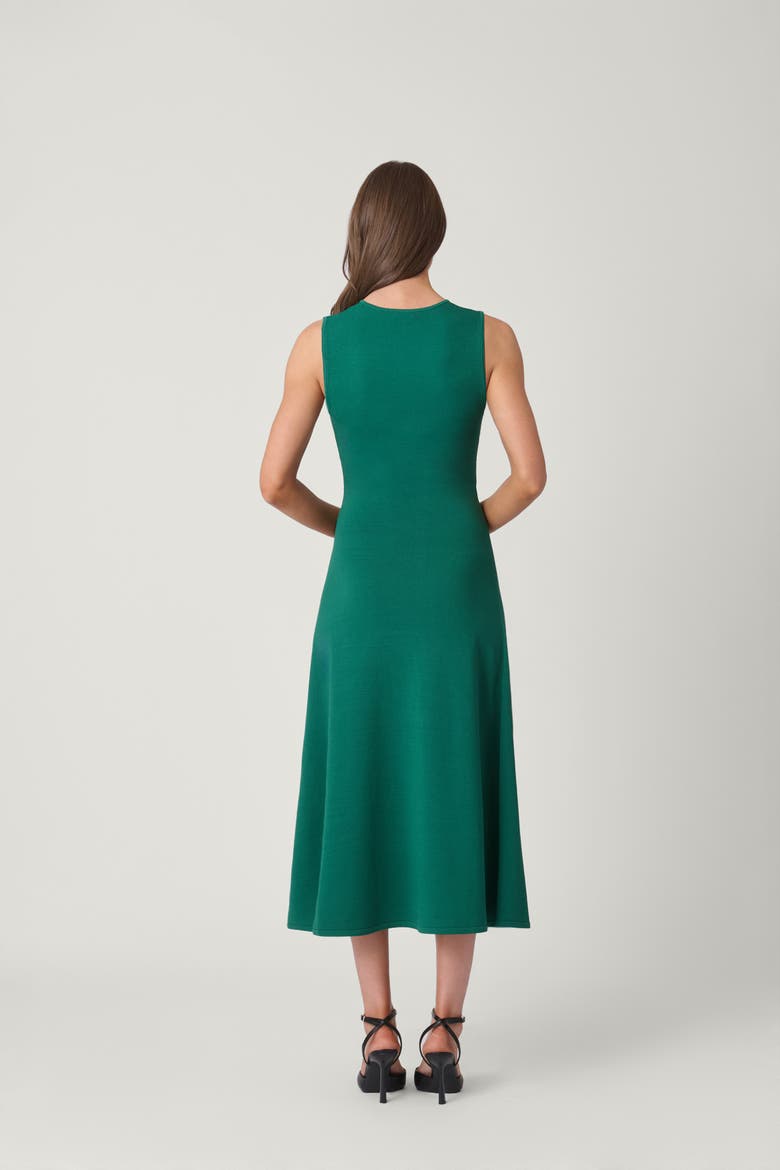 Hardware Knit Janey Dress, Alternate, color, Green