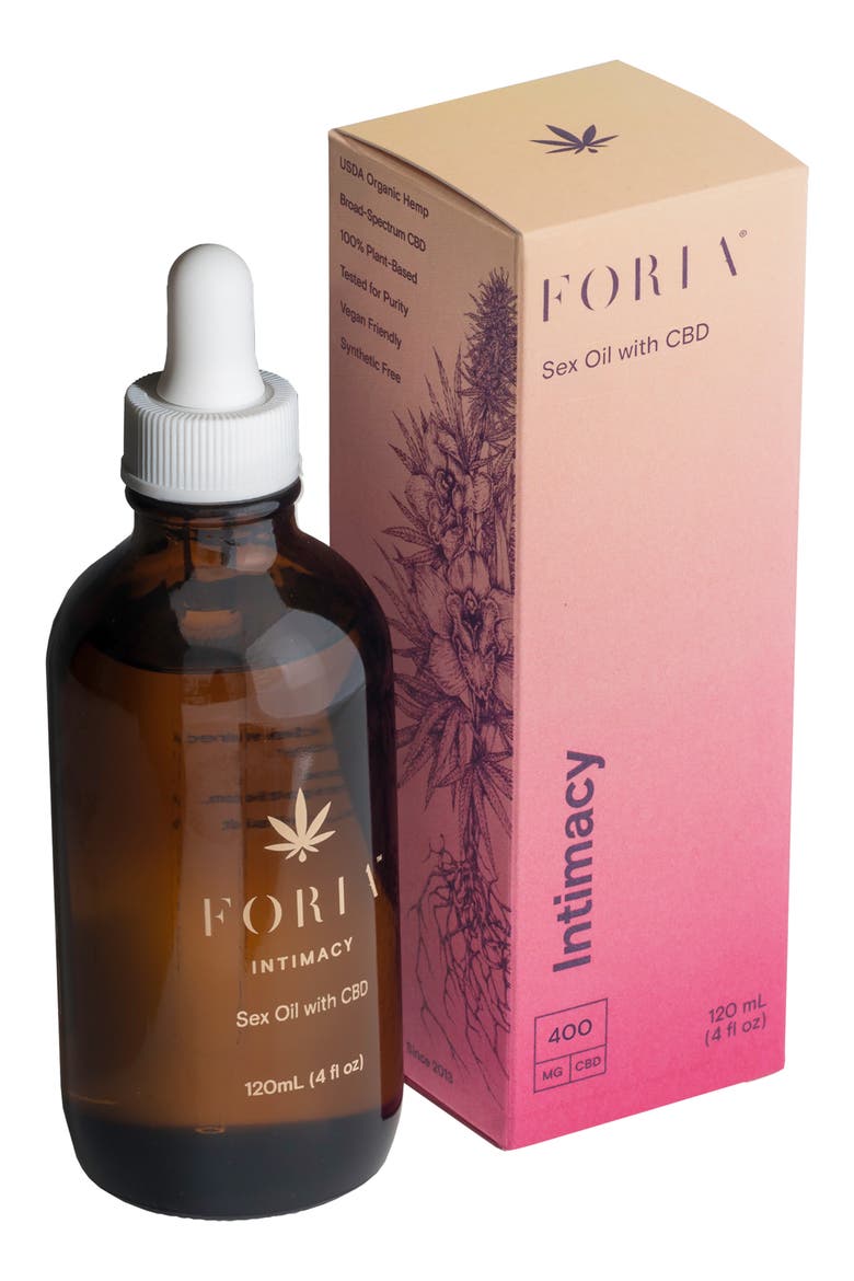 Intimacy Sex Oil with CBD, Main, color, NO COLOR