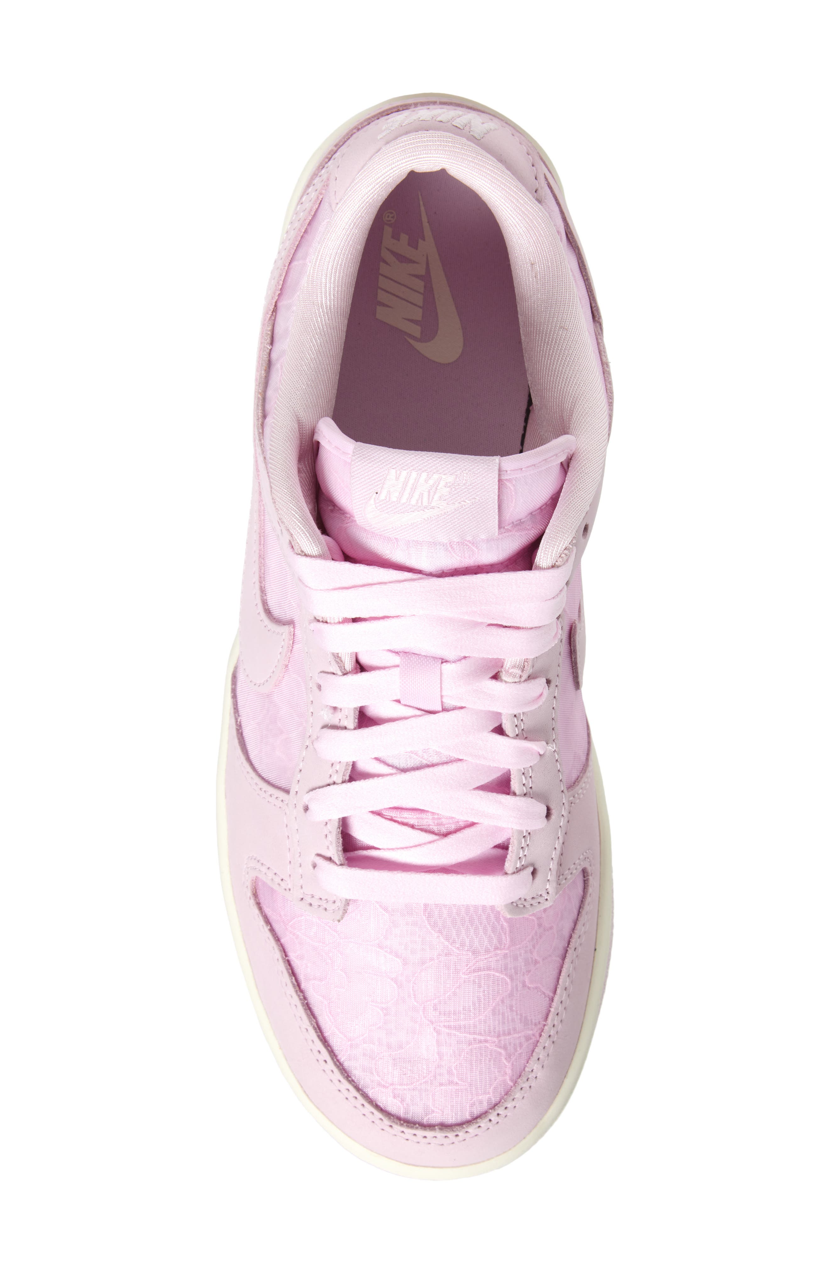 Dunk Low Basketball Sneaker, Alternate, color, REGAL PINK/ PINK/ PEARL