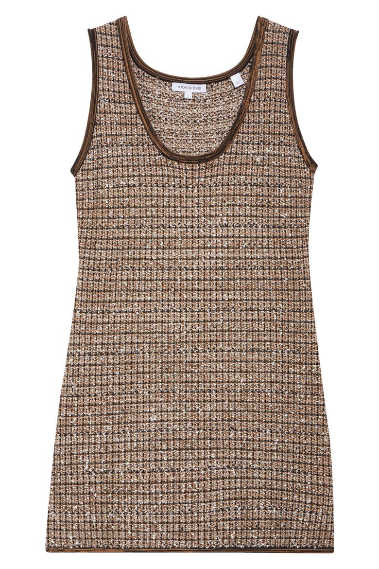 Basette Sleeveless Tweed Dress, Alternate, color, ACORN MULTI