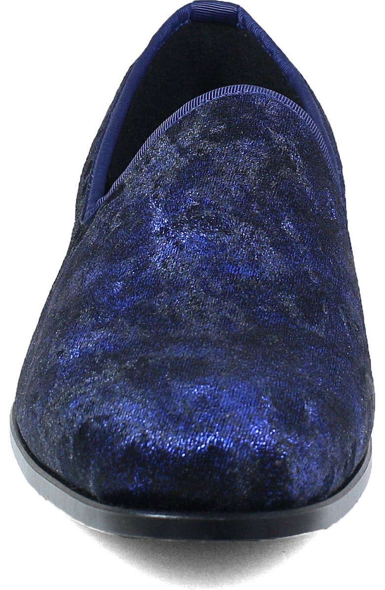 Stacy Adams Sultan Velour Slip-On Loafer, Alternate, color,