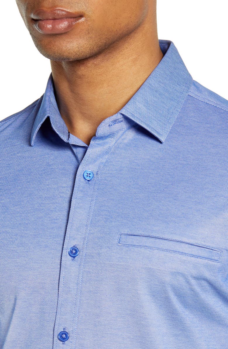 Vince Camuto Slim Fit Short Sleeve Button-Up Shirt, Alternate, color,