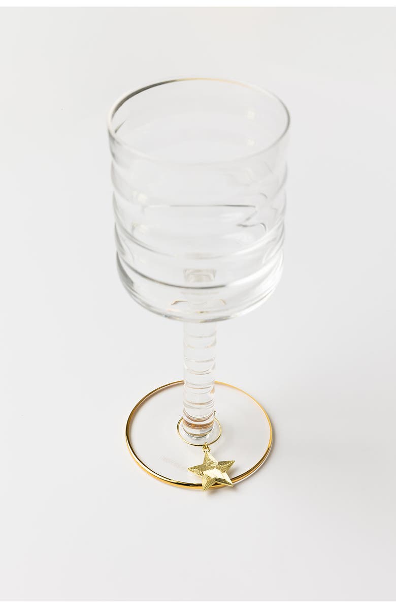 House of Revelry Lucky Charms Set of Four, Alternate, color, Gold Plated