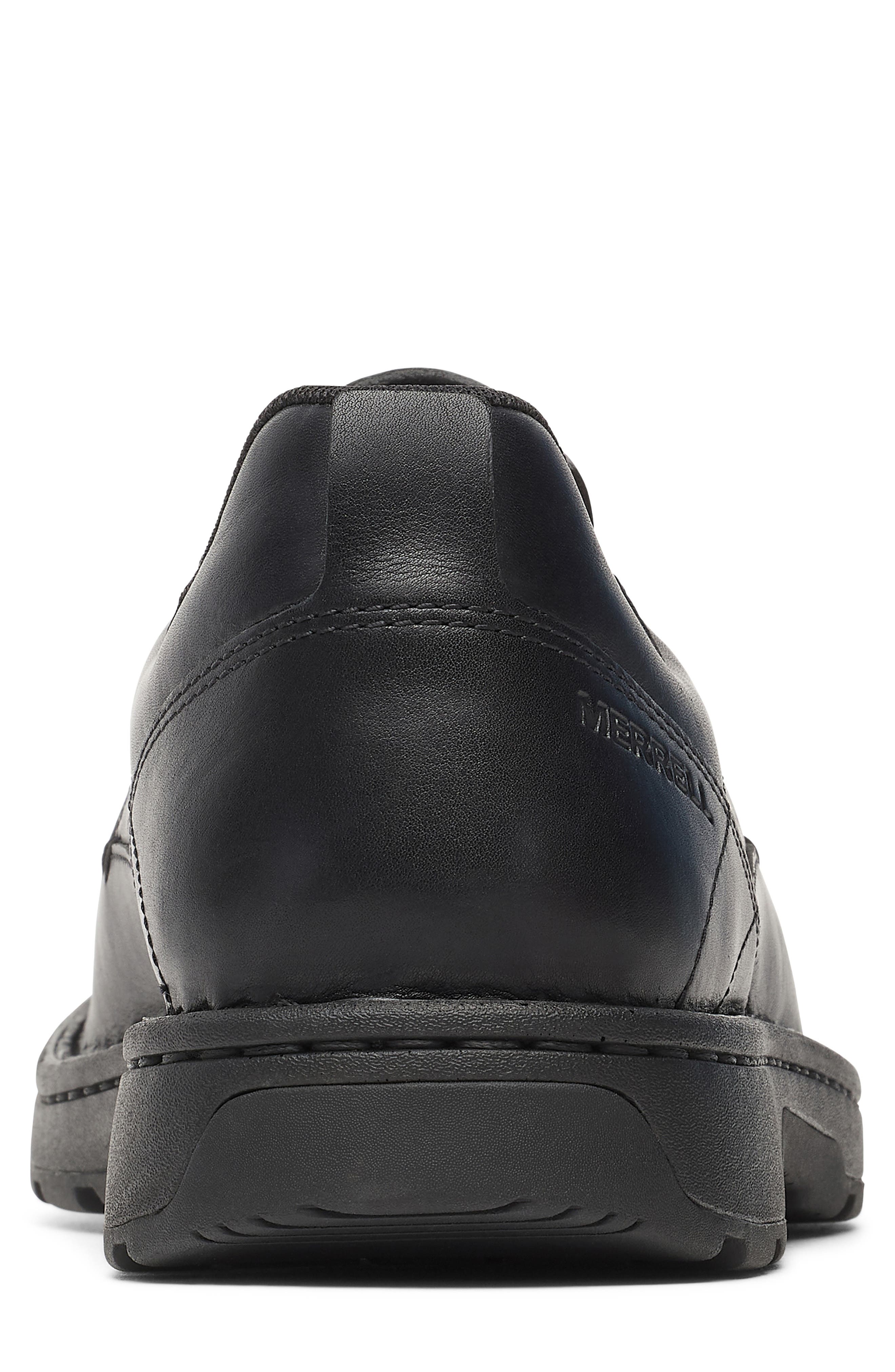 World Legend 2 Leather Moc, Alternate, color, BLACK