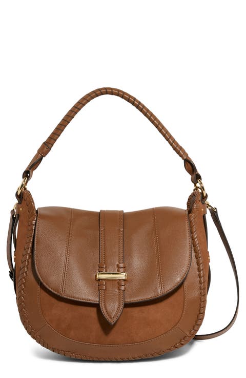 Willow Convertible Leather Shoulder Bag