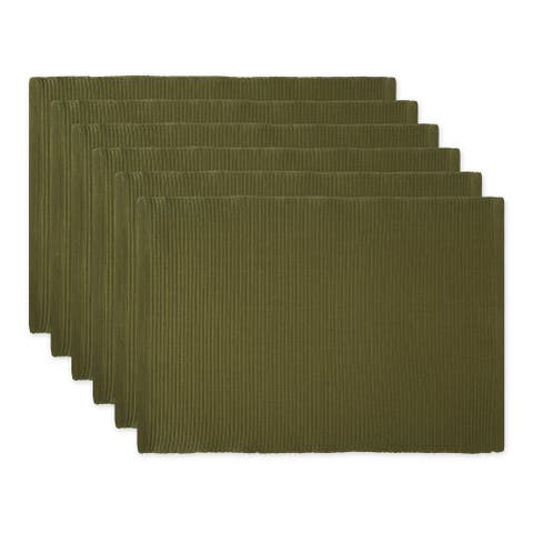 Everyday Ribbed Placemat Set/6