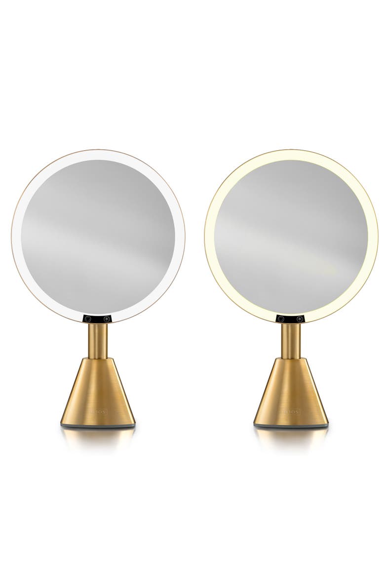 5x Deluxe Rechargeable LED Mirror, Alternate, color, Silver