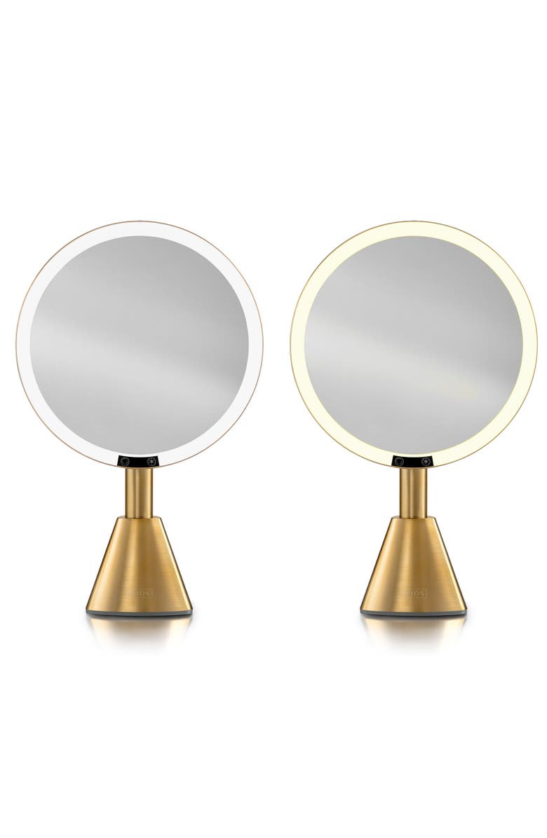 Ilios Lighting 5x Deluxe Rechargeable LED Mirror, Alternate, color, Black