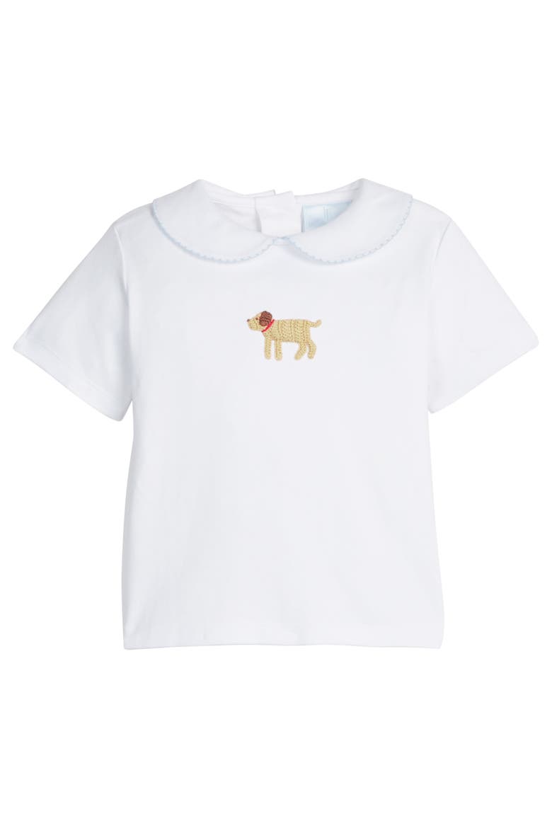 Kids' Crochet Peter Pan Shirt, Main, color, Boy Lab