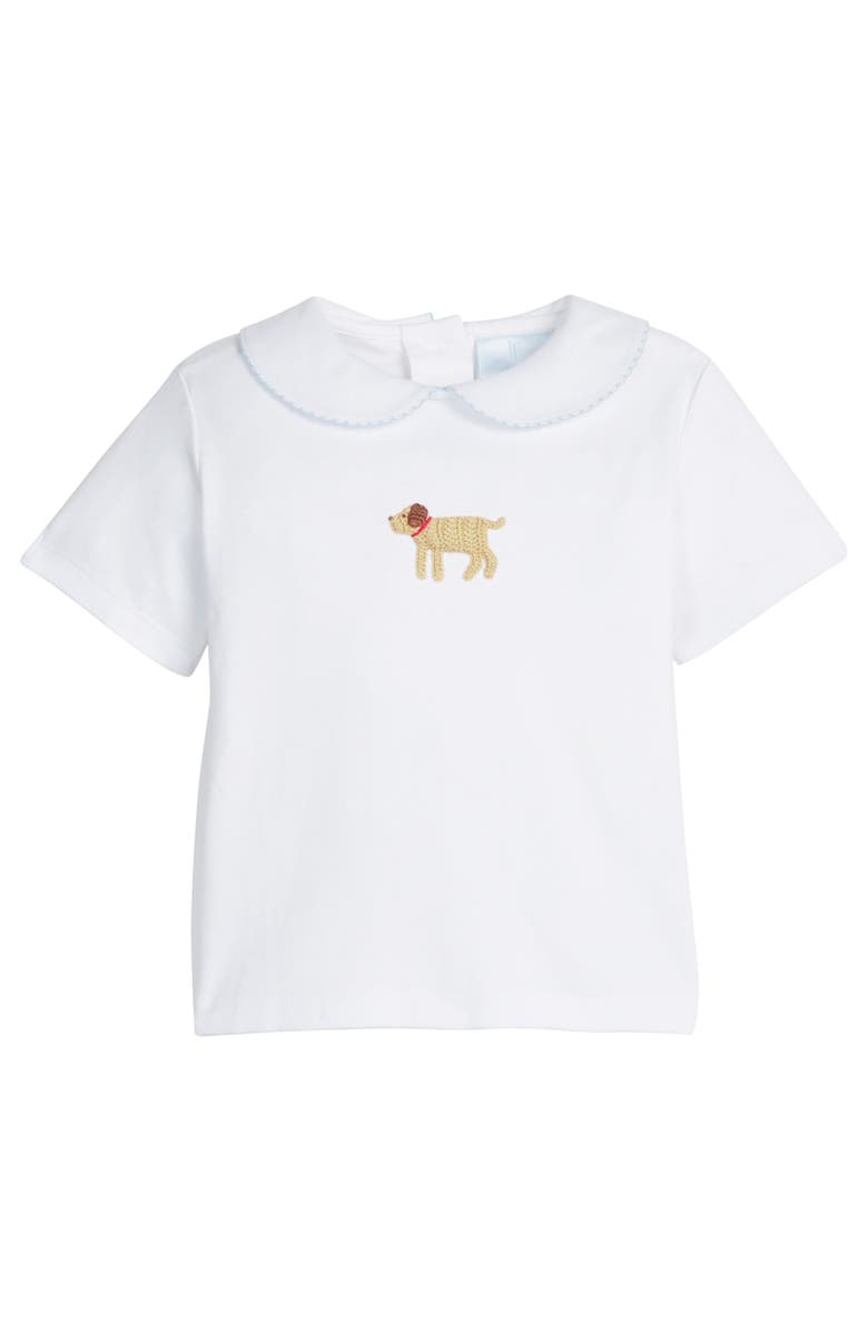 Little English Kids' Crochet Peter Pan Shirt, Main, color, Boy Lab