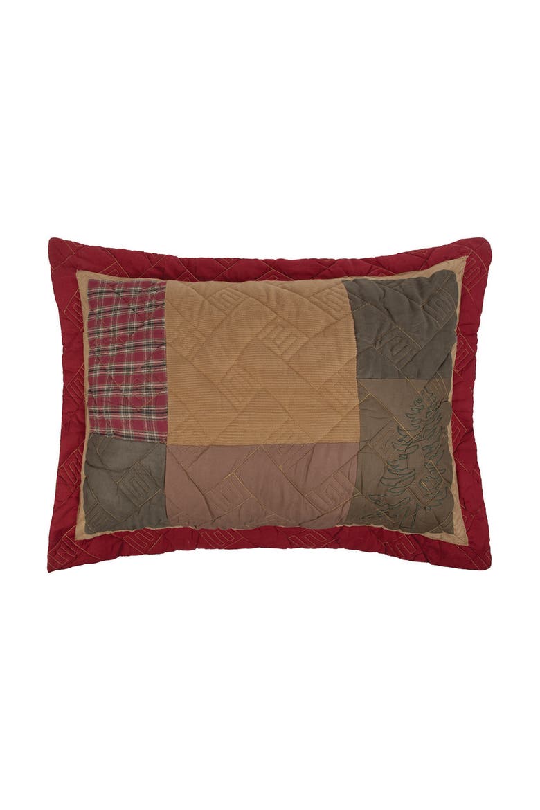 20" x 26" Big Sky Cotton Standard Pillow Sham, Main, color, Brown