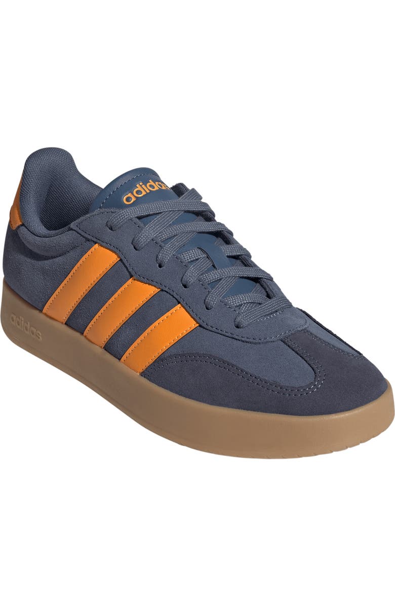 adidas Barreda Low Lace Sneaker, Main, color, Ink/ Tangerine/ Shadow Navy