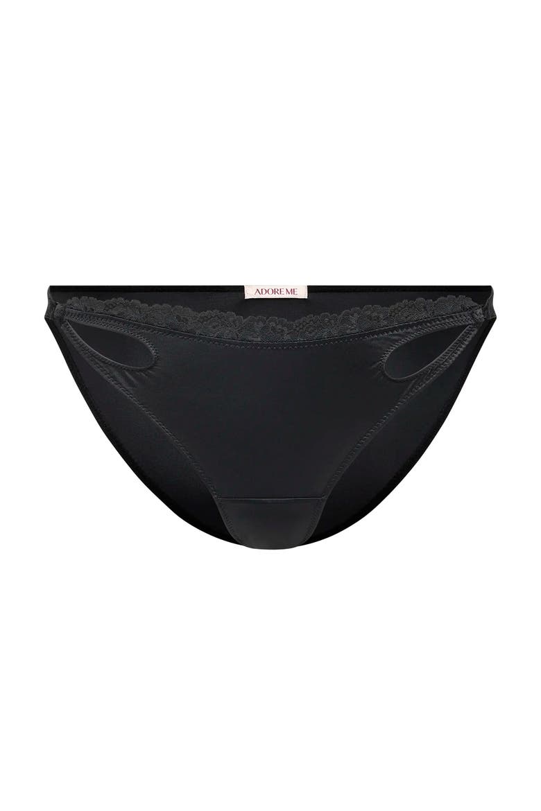 Vesper Brazilian Panties, Alternate, color, Black
