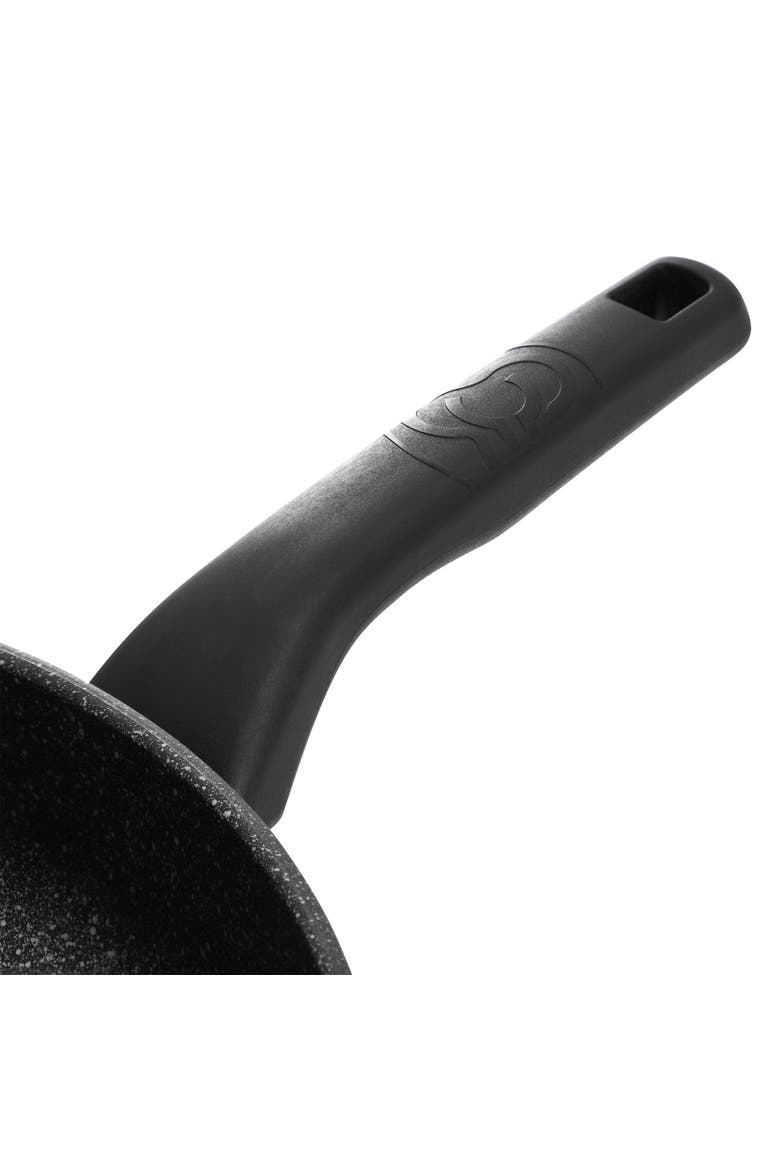 Ornella Nonstick 8 Inch Aluminum Frying Pan, Alternate, color, Black