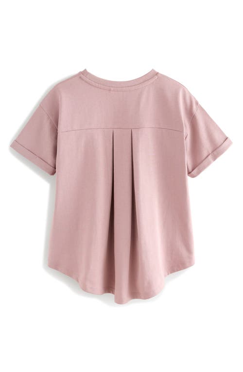 Smallsaints By Allsaints Kids' Lace Accent Cotton Graphic T-shirt In Pink