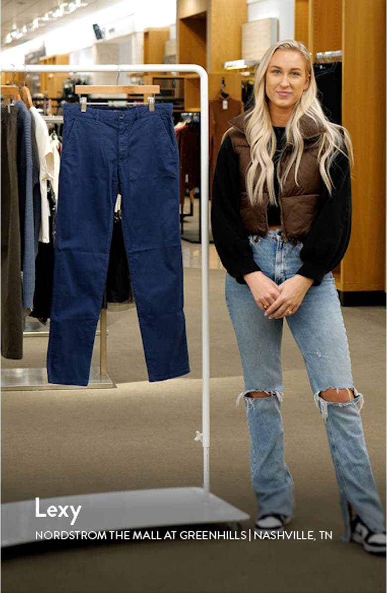 Kids' Slim Straight Leg Chino Pants, sales video thumbnail