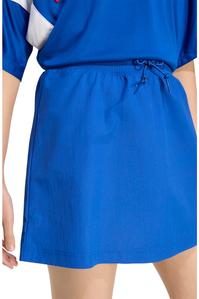 Recycled Drawstring Miniskirt, Alternate, color, COLLEGIATE ROYAL