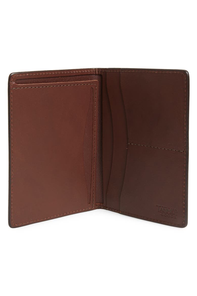 Leather Travel Wallet, Alternate, color, COGNAC