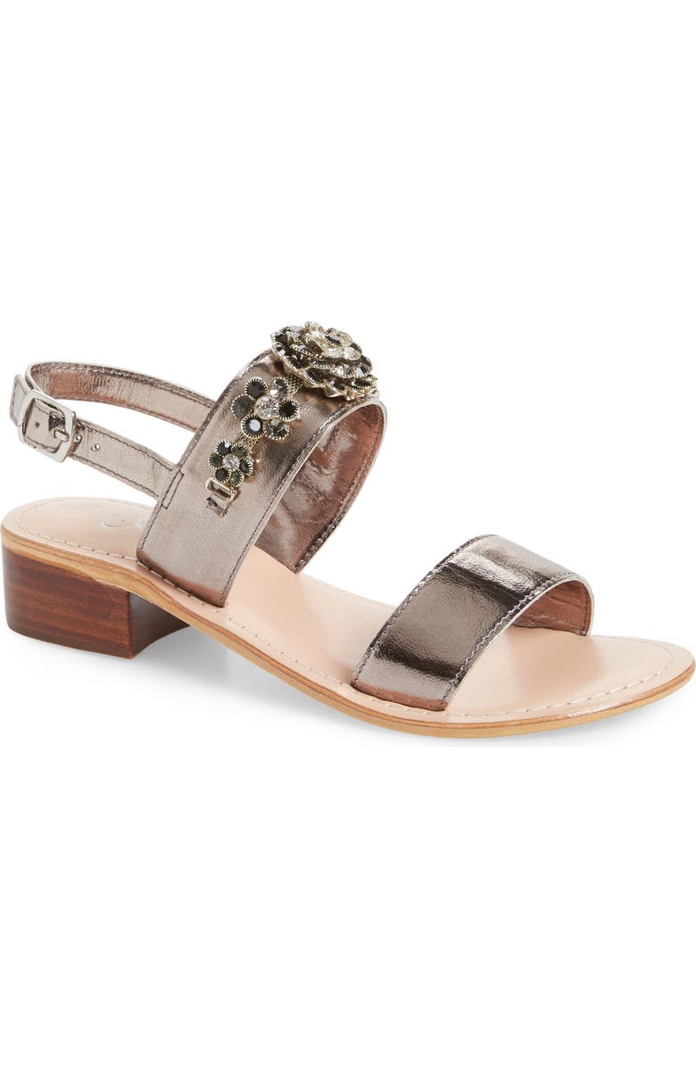 Bos. & Co. Wand Embellished Slingback Sandal, Main, color,
