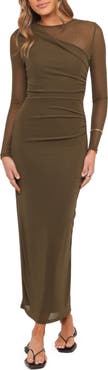 Petal & Pup Tormund Long Sleeve Sheath Dress